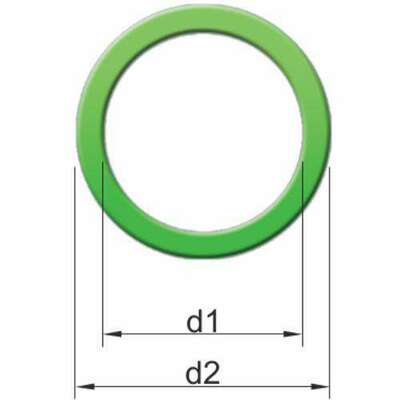 Stahl CMP Dichtung weiß M63 63,500 mm 167673