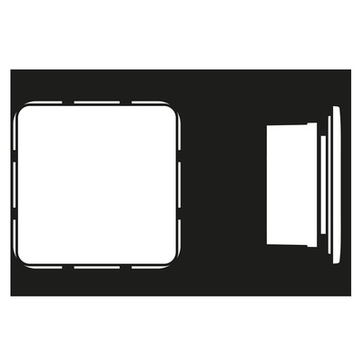 Jung KNX Objektregler weiß mit int.Busankoppler 2178 ORTS