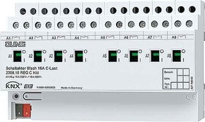 Jung KNX Schaltaktor 8-fach C-Last 2308.16 REGCHM