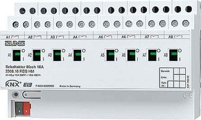 Jung KNX Schaltaktor 8-fach REG Gehäuse 8TE 2308.16 REGHM