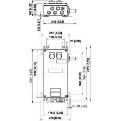 Stahl Erdungsüberwachungsgerät Edelstahl 1.4404 256498