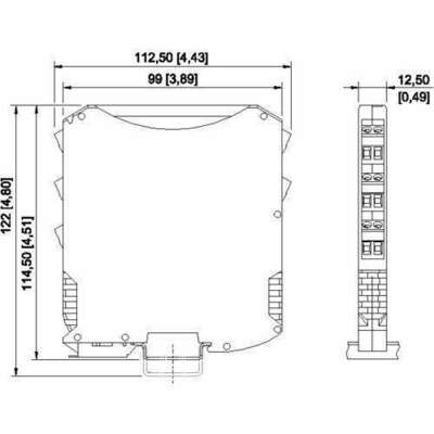 Stahl Messumformerspeisegerät Analog Eingang 261384