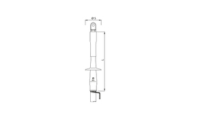 Cellpack Innenraumendverschluss 1-Leiter 12kV CAESK-I/12KV/500-630