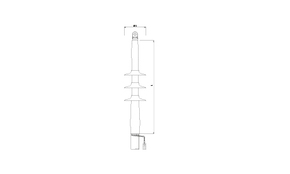 Cellpack Freiluftendverschluss 1-Leiter 12kV CHESK-F #309534