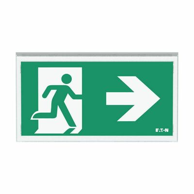 Ceag Notlichtsysteme LED-Rettungszeichenleuchte 1-8h, Piktos, Wand FT3EW4ICGL18