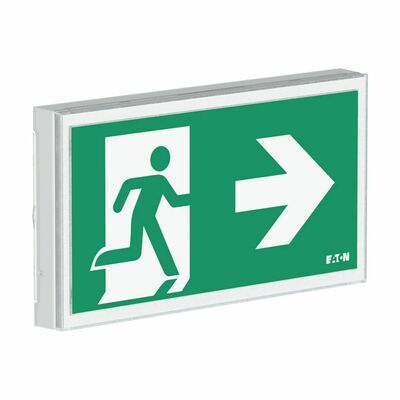 Ceag Notlichtsysteme LED-Rettungszeichenleuchte 1-8h, Piktos, Wand FT3EW4ICGL18