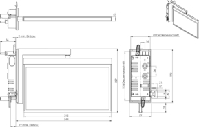 RP-Technik Rettungszeichenleuchte 8h Wireless eds-opt. AXRA408WL-E