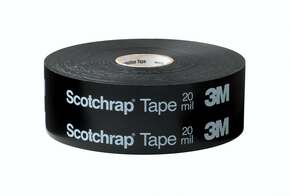 3M Deutschland Korrosionsschutzband 50mmx30mx0,5mm, schwarz ScotchRap 51 50x30