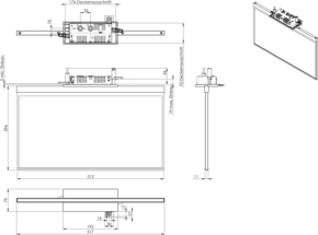 RP-Technik LED-Rettungszeichenleuchte EB1h Wirel. eds-opt. AGC401WL-E