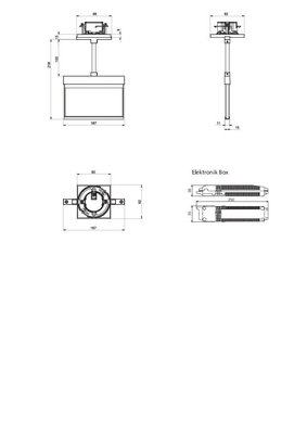 RP-Technik LED-Rettungszeichenleuchte EB 1h, SC, eds-opt. AIEP401SC-E