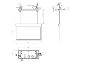 RP-Technik LED-Rettungszeichenleuchte EB 1h, SC, anthr. AMCC401SC-AZ