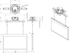 RP-Technik LED-Rettungszeichenleuchte EB 1h, SC AMEC401SC