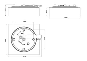 RP-Technik LED-Rettungszeichenleuchte EB 1h, SC WFXW411SC