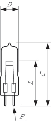Philips Lighting Projektionslampe 12V/100W 7724