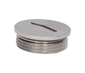 Plica Blindstopfen M25 Messing vern 916707025