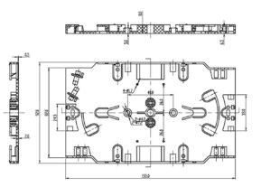 EFB-Elektronik Bestückte Spleißkassette 53.100.212