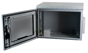 EFB-Elektronik Wandgehäuse7HE 19Zoll IP55, T:450mm 691707IP55.1G