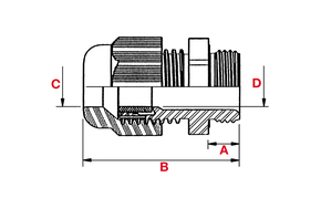 Plica Kabelverschraubung M20 (7-12)EX E PA bl 935352721