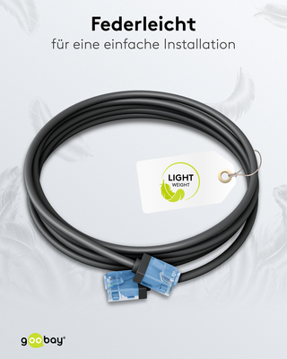 Goobay Patchkabel U/UTP Cat6 Ultraflexibel,slim,s 74231