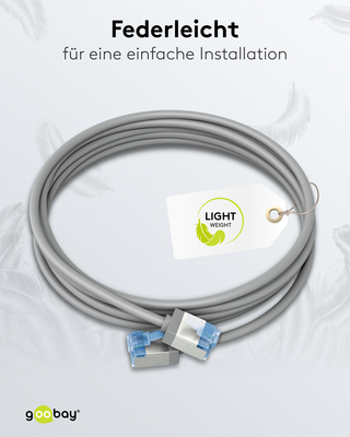 Goobay Patchkabel U/FTP Cat6 Ultraflexibel,slim,s 74320