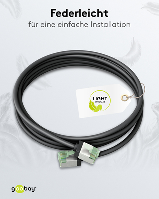 Goobay Patchkabel U/FTP Cat8.1 Ultraflexibel,slim,s 74356