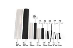 HellermannTyton Schrumpfschlauch-Set SHRINKIT 321-A 380-03003