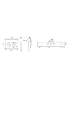 RP-Technik Sicherheitsleuchte EB 3h, Wireless ASMU413WL