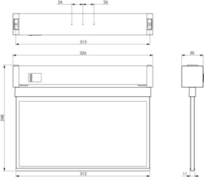 RP-Technik Sicherheitsleuchte EB 8h, Wireless KAXU408WL