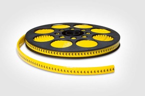 HellermannTyton Kennzeichnungstülle HODS50 + PVC YE RO