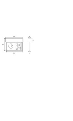 RP-Technik Sicherheitsleuchte EB 1h, Wireless KSU411WB