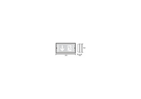 RP-Technik Sicherheitsleuchte EB 8h, Wireless PFW418WL