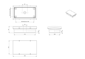 RP-Technik Sicherheitsleuchte EB 1h, Wireless PMW421WL
