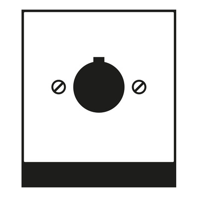 Jung Abdeckung aluminium für Befehlsgeräte AL 2964