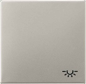 Jung Wippe Symbol LICHT aluminium für Taster AL 2990 L
