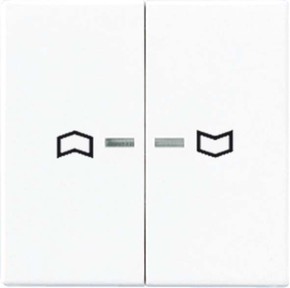 Jung Wippe Symbole alpinweiß für Taster 2-fach A 595 KO5P WW Jung Wippe Symbole alpinweiß für Taster 2-fach A 595 KO5P WW