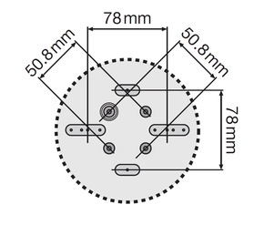 Ledvance LED-Wand-u.Deckenleuchte 840, weiß BLKHRDEL250P_MS840WT