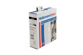 HellermannTyton Schrumpfschlauch schwarz 3=1 L=4m HISA-18/6-POX-BK