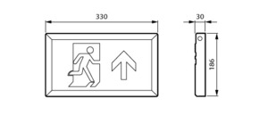 Philips Lighting Sicherheitsleuchte EM155C#88067200