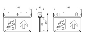 Philips Lighting Sicherheitsleuchte EM159C#88066500