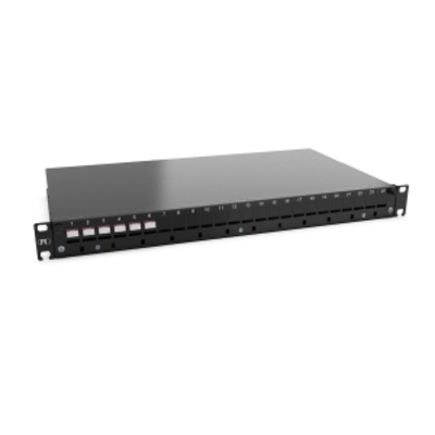 Rutenbeck BL-Keystone Spleissbox 6xSC OM4 erika schwarz 228130606