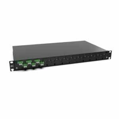 Rutenbeck Spleissbox 6xLC-D OS2APC gn schwarz 228030406-01