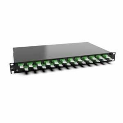Rutenbeck Spleissbox 24xLSH OS2APC gn schwarz 228031324-01
