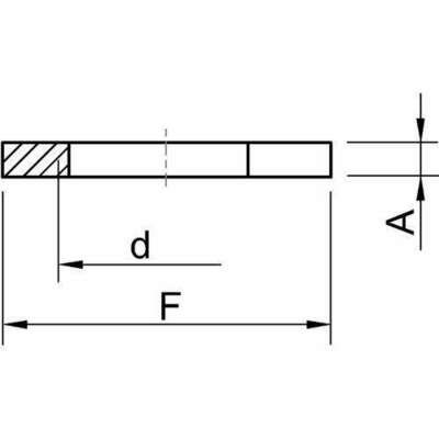 Stahl Gegenmutter M20x1,5 Ms M20x1,5 #241520