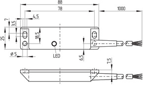 Schmersal Sicherheitssensor BNS 33-12Z-2187 5,0m