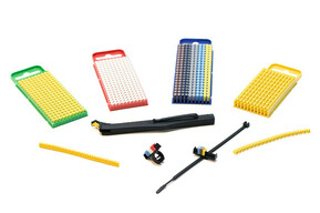 HellermannTyton Kennzeichnungsclip WIC3-M-PA-YE-C1