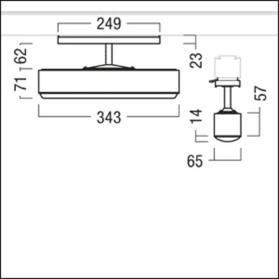 Zumtobel Group Sicherheitsleuchte weiß CSP ESC TEC ECDP WH