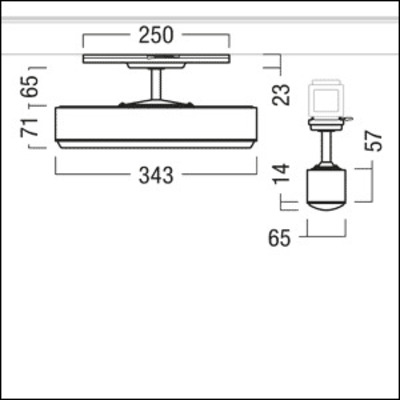 Zumtobel Group Sicherheitsleuchte weiß CSP ESC TEC2 ECPP WH