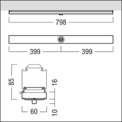 Zumtobel Group Sicherheitsleuchte weiß RESPRO TEC #42191225