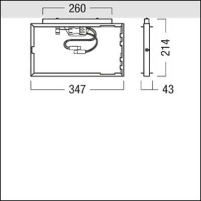 Zumtobel Group Sicherheitszeichenleuchte weiß SMARTSIGN #22172734