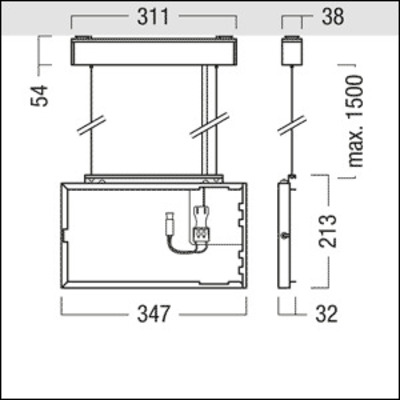 Zumtobel Group Sicherheitszeichenleuchte weiß SMARTSIGN #22172735